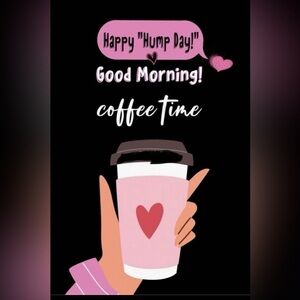Pink Coffee Time Art Print